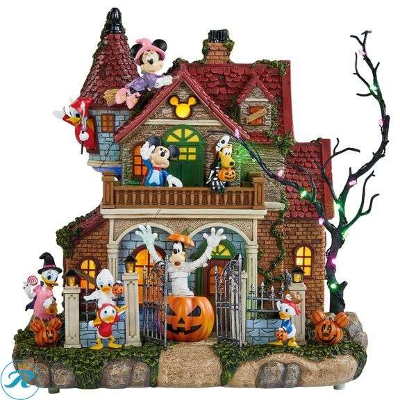 Disney Haunted Party House with Lights and Music - New