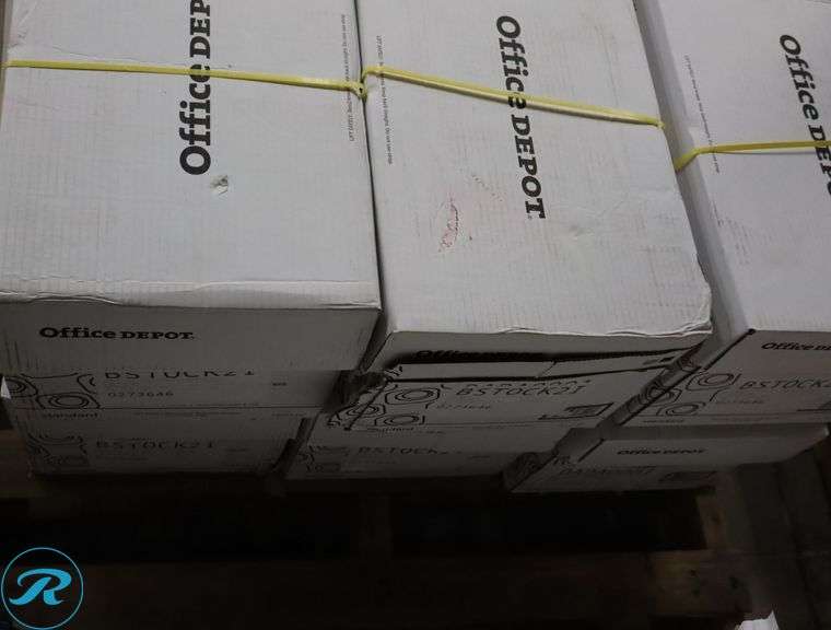 (6) Office Depot Copy Paper 5000pc Per Case, 8.5" x 11", 92 Brightness, 20 Pounds - New/Damaged Box/Few Damaged - Roller Auctions