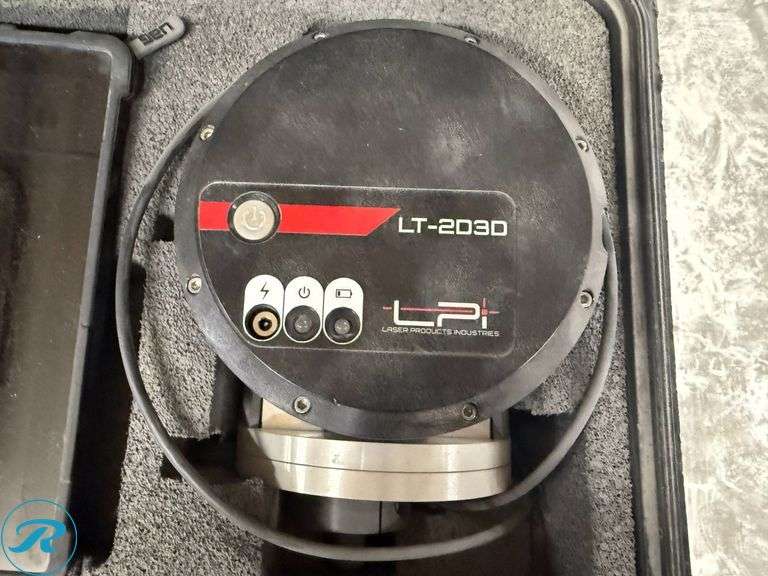 Laser Products Industries LT-2D3D Laser Templator System with Hard Case and Tripod - Roller Auctions