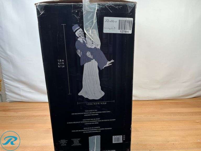 Animated Newly Dead Skeletons 6ft Tall - New/Open Box - Roller Auctions