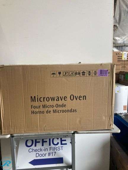 (1) New- Frigidaire 1.8-cu ft Over-the-Range Microwave ( Fingerprint Resistant Stainless Steel ) - Roller Auctions