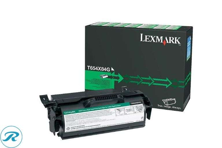 Lexmark™ T654X84G Remanufactured Black High Yield Return Program Toner Cartridge- Like New - Roller Auctions