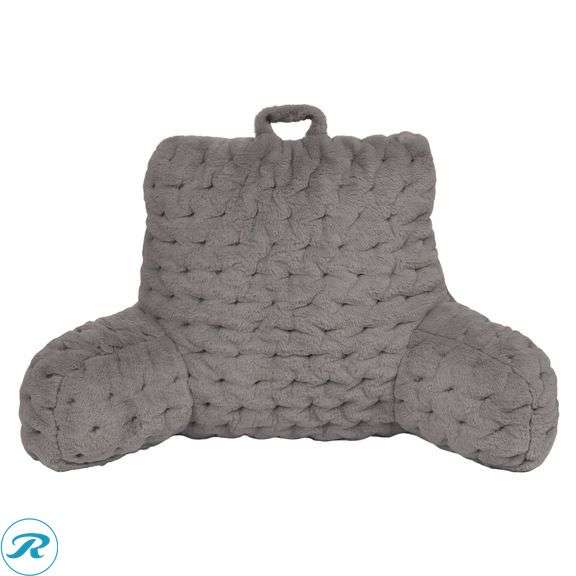 (2) BTS Faux Fur Backrest Pillow - New - Roller Auctions