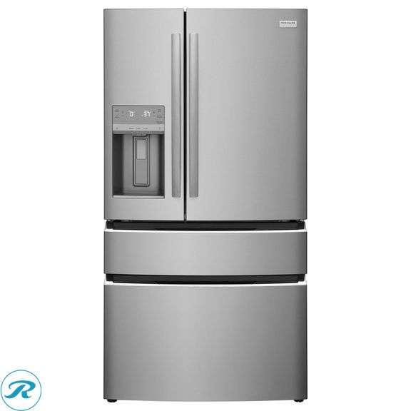 Frigidaire Gallery 26.3 cu. ft. Standard-Depth 4-Door French Door Refrigerator - New - $1,999 Retail,No Dents No Scratches - Roller Auctions