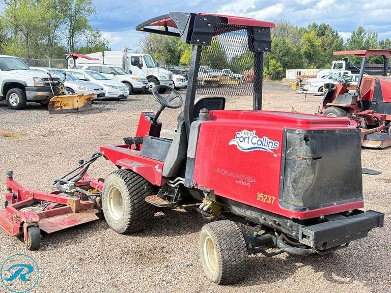 2009  Toro  Groundsmaster 4100-D  4WD  Ride-On Mower - Roller Auctions