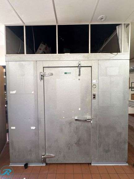 Imperial Brown Walk-In Refrigerator with Self Contained Compressor and Condenser,  8’ x 8’ x 7’H - Roller Auctions