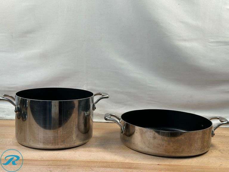 Masterclad: Pro Series-Plus TI-3, 11 piece Cookware set- Used - Roller Auctions