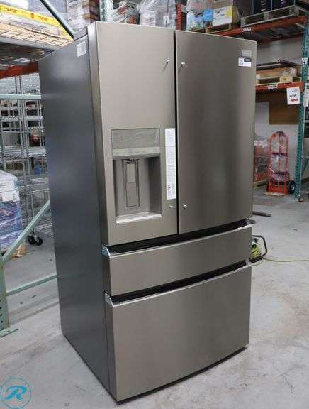 Frigidaire Gallery 26.3 cu. ft. Standard-Depth 4-Door French Door Refrigerator - New - $1,999 Retail,No Dents No Scratches - Roller Auctions