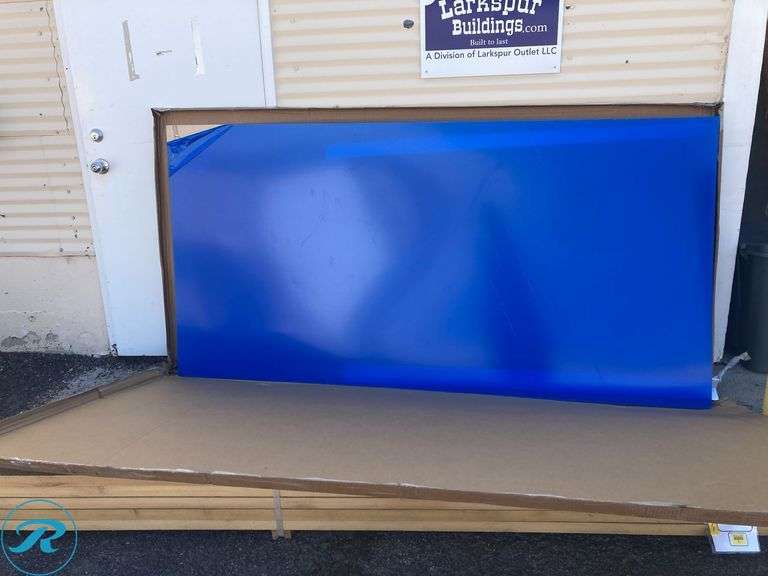 (1) New- Clear Acrylic Sheet 1/8" x 4ft x 8ft - Roller Auctions