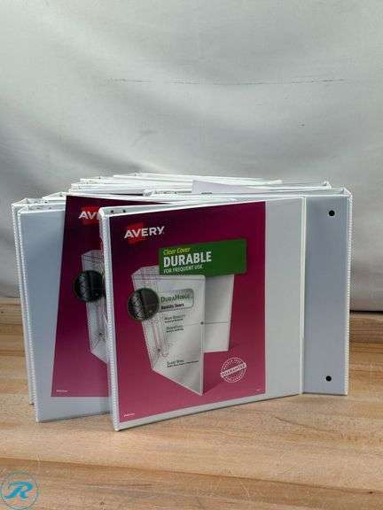 (26) Assorted Size Binders- New - Roller Auctions