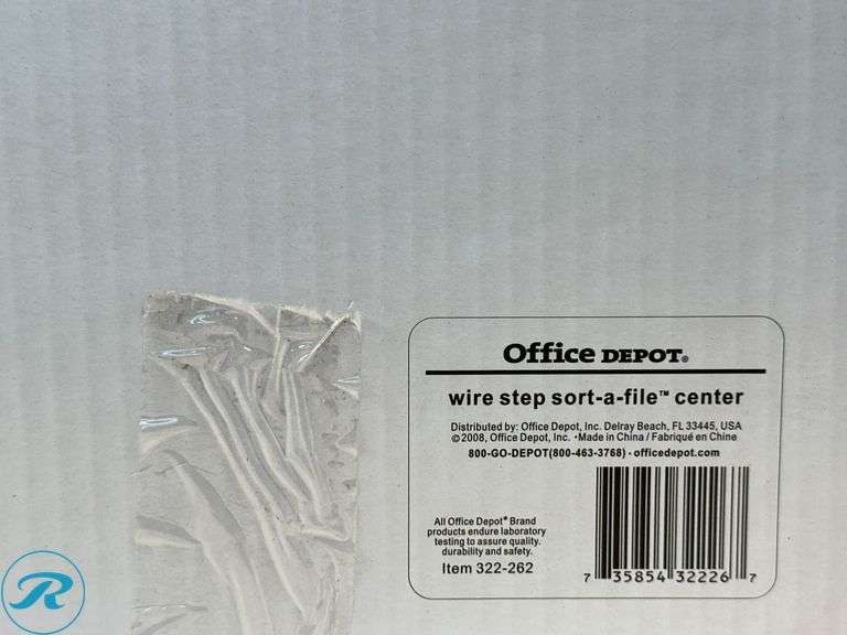 (5) Brenton Studio® Wire Step Sort-A-File™ Center, Black- New - Roller Auctions