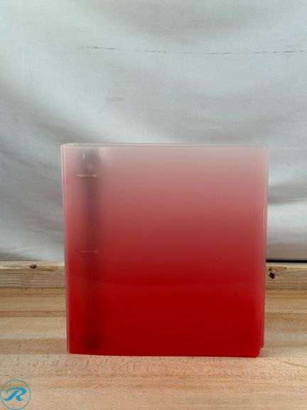 (2) Assorted Color 1.5" Ombre Smoke Binders, 12pk- New - Roller Auctions