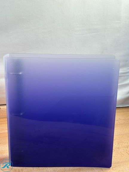 (3) Assorted Color 1.5" Ombre Smoke Binders, 12pk- New - Roller Auctions