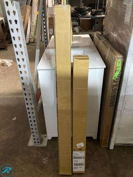 (4) New- (2) Allen & Roth 35.5 x 36" Linen Room Darkening Blackout Cordless Cellular Shades (2) Allen & Roth 45.5" x 48" Linen Room Darkening Blackout Cordless Cellular Shades - Roller Auctions