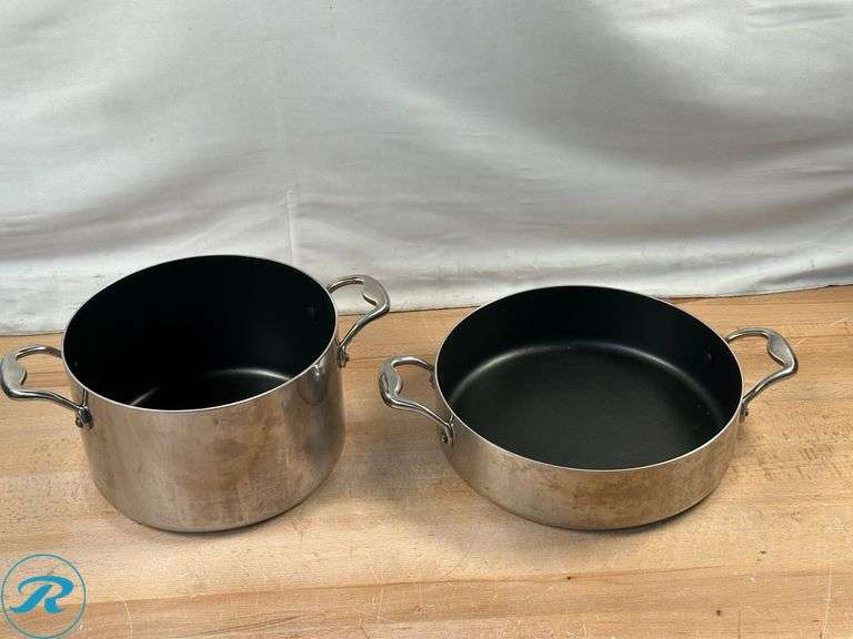Masterclad: Pro Series-Plus TI-3, 11 piece Cookware set- Used - Roller Auctions
