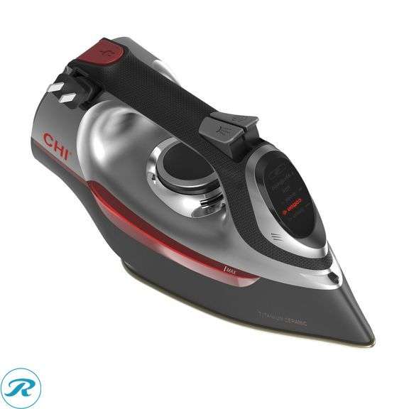(2) CHI Electronic Clothing Iron with Retractable Cord - Used - Roller Auctions