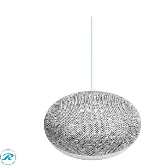 (2) Google™: Home Mini Speaker, Chalk- New - Roller Auctions