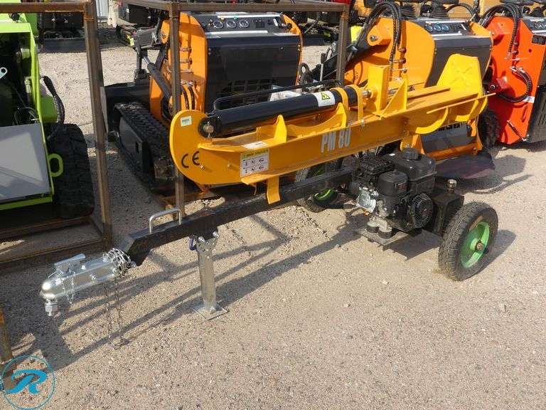 New  SKLP  SK-MWS98  Towable Log Splitter - Roller Auctions