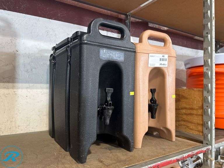 (2) Cambro Insulated Beverage Dispensers