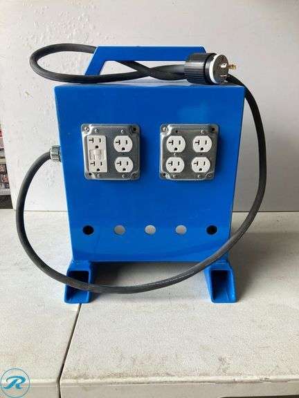 (4) Portable Power Distribution units - Roller Auctions