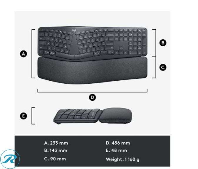 Logitech K120 Wired Keyboard for Windows- New; Logitech® M325s Wireless Mouse, Black- New; Logitech ERGO K860 Wireless Ergonomic Keyboard- New - Roller Auctions