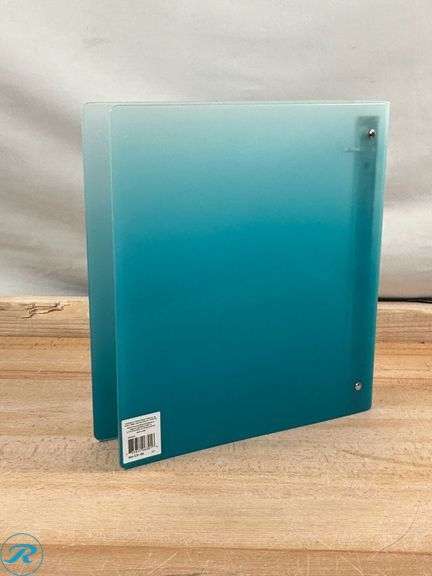 (2) Assorted Color 1.5" Ombre Smoke Binders, 12pk- New - Roller Auctions