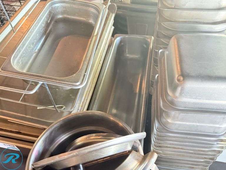Stainless Steel Inserts and Lids - Roller Auctions
