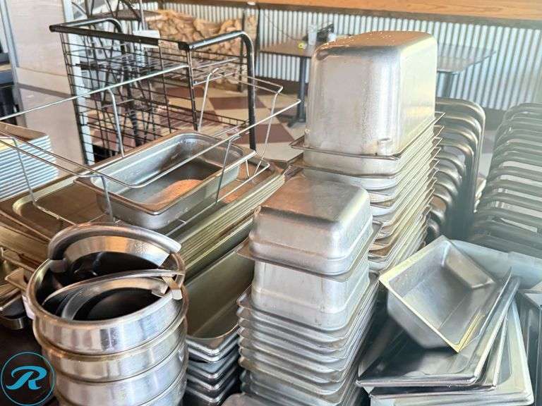 Stainless Steel Inserts and Lids - Roller Auctions