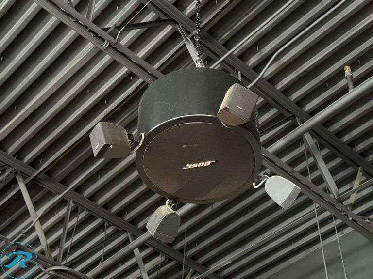 (3) Bose Pendant-Mounted Speaker Systems - Roller Auctions