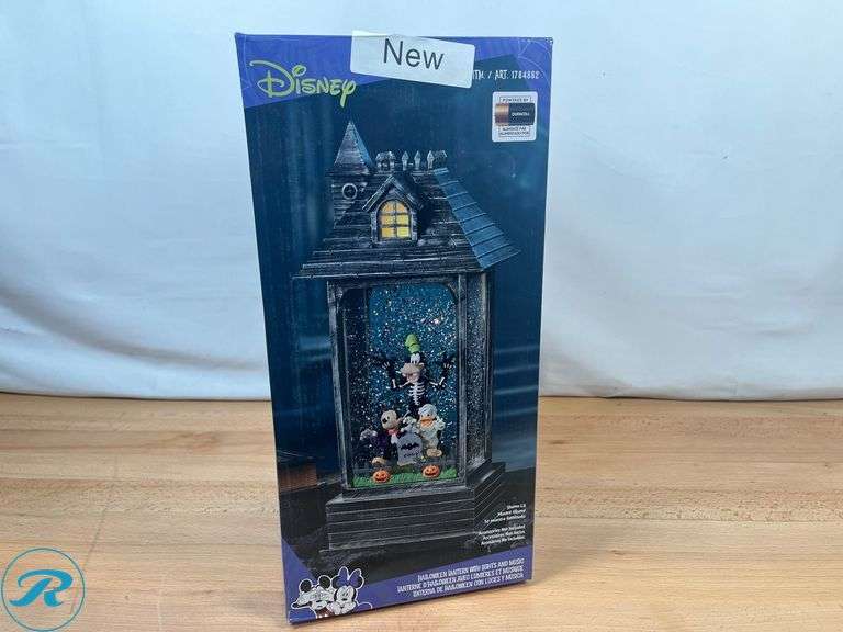 Disney Halloween Lantern W/ Lights & Music - New - Roller Auctions