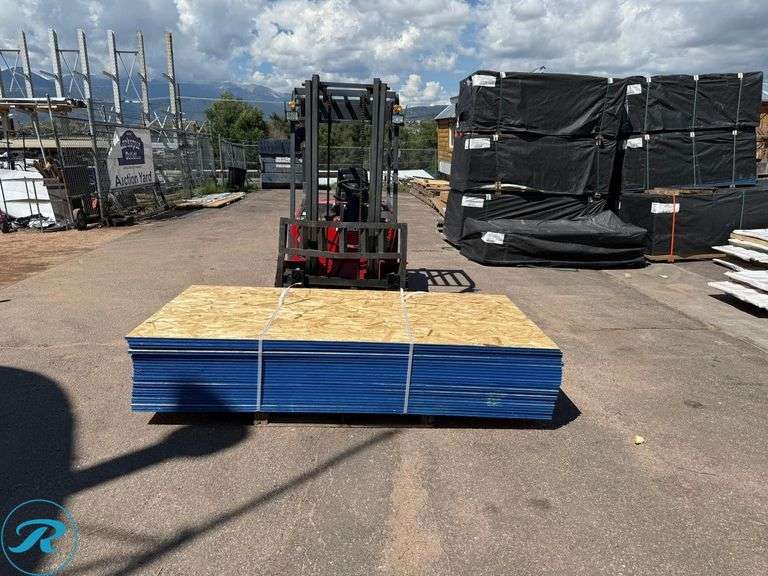 (24) New- 23/32 Tongue & Grove OSB 4 x 8 - Roller Auctions