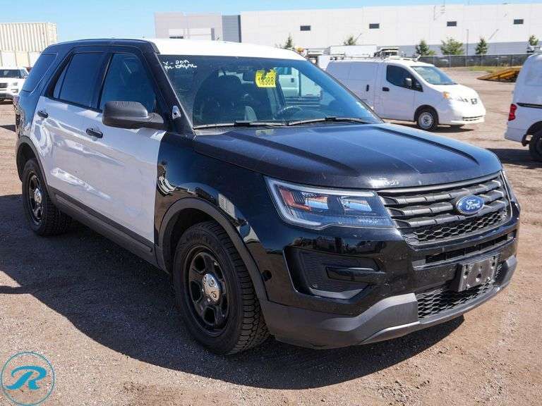 2019 Ford Explorer AWD Police Interceptor SUV - Roller Auctions