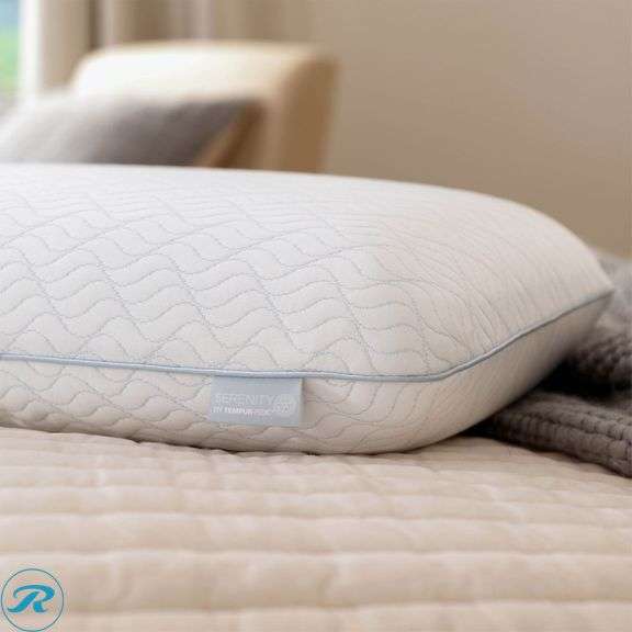 (2) Serenity by Tempur-Pedic Cooling Memory Foam Pillow - New - Open Box - Roller Auctions