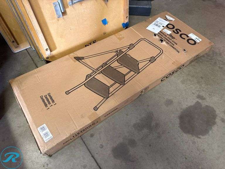 (1) Cosco 3-Step Commercial Step Stool
