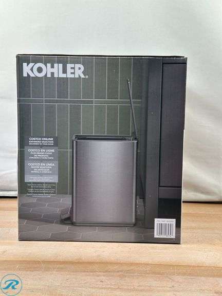 Kohler 6L Step Trash Can, 2-pack - New - Roller Auctions