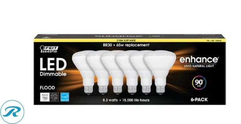 (3) Feit Electric: Led 2700K Soft White, Br30, Flood, 65w, 6-pack- New; Feit Electric: Led 5000K Daylight, Br30, Flood, 65w, 6-pack- New; (2) Feit Electric: LED 60w, 6pk- New - Roller Auctions