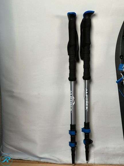 Alptrek: Peak Snowshoes and Trek Poles, 825- Used; (2) Trek Poles- Used - Roller Auctions