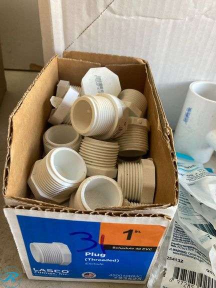 (334) New- Assorted PVC plumbing supplies See photos - Roller Auctions