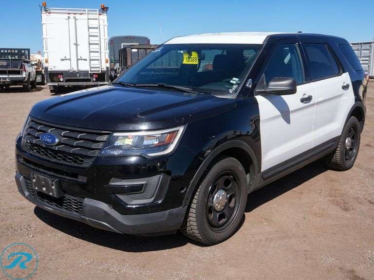 2019 Ford Explorer AWD Police Interceptor SUV - Roller Auctions