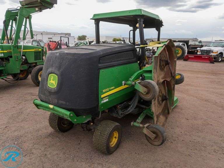 John Deere   1600 Turbo Series 2  4WD  Ride On Mower - Roller Auctions