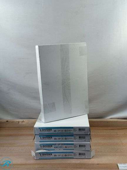 (5) Office Depot® Brand: Pressboard Classification Folders With Fasteners, Legal Size, 100% Recycled, Light Blue, Pack Of 10 Folders- New - Roller Auctions