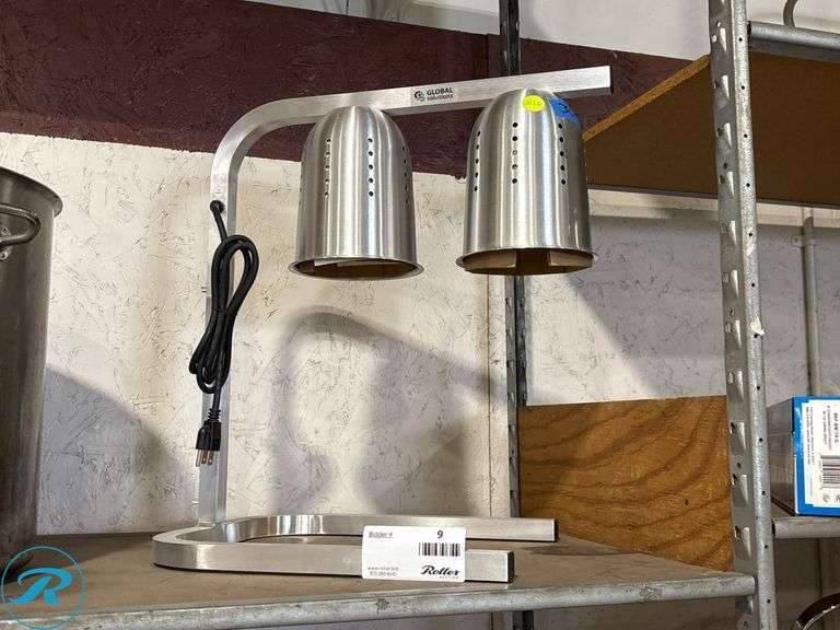 New Global Solutions GS 1670 2-Bulb Food Warmer, 120V, 1500W