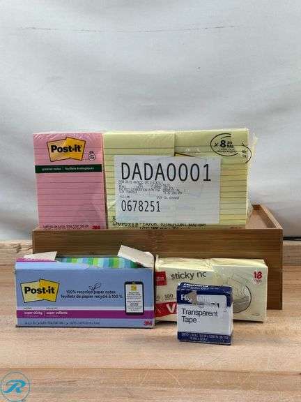 (19) Assorted Office Supplies- New/ Binders Have Travel Damage - Roller Auctions