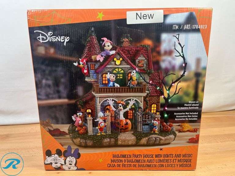 Disney Haunted Party House with Lights and Music - New - Roller Auctions