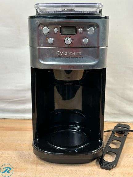 Cuisinart: Grind and Brew Automatic Coffee Maker- Used - Roller Auctions