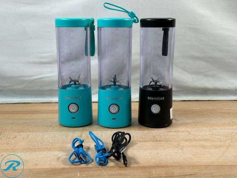 (3) BlendJet: Portable Blender- Used - Roller Auctions