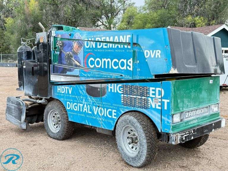 2003 Zamboni 500 Ice Resurfacer, CNG Fuel, 80” Width, Hours: 8,110, S/N: 7441 - Roller Auctions