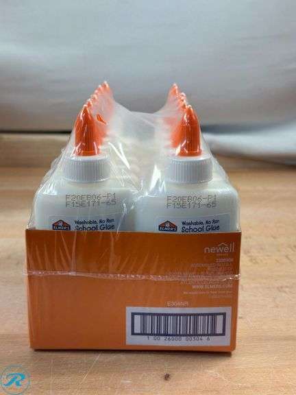 (3) Elmer's® Washable Clear School Glue. 5 Oz., Pack Of 12- New - Roller Auctions