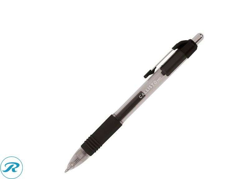 (20) Office Depot® Brand:  Callisto Retractable Gel Ink Pens,Black Ink, 12ct Pens- New - Roller Auctions