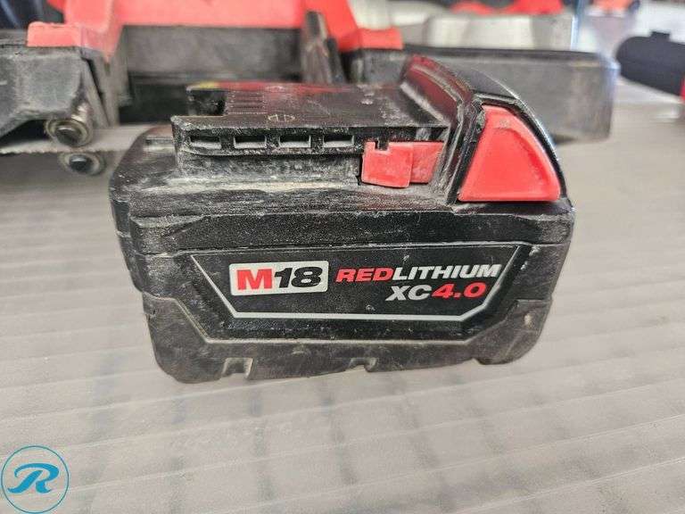 Milwaukee M18 Cordless Band Saw with RedLithium XC 4.0 Battery - Roller Auctions